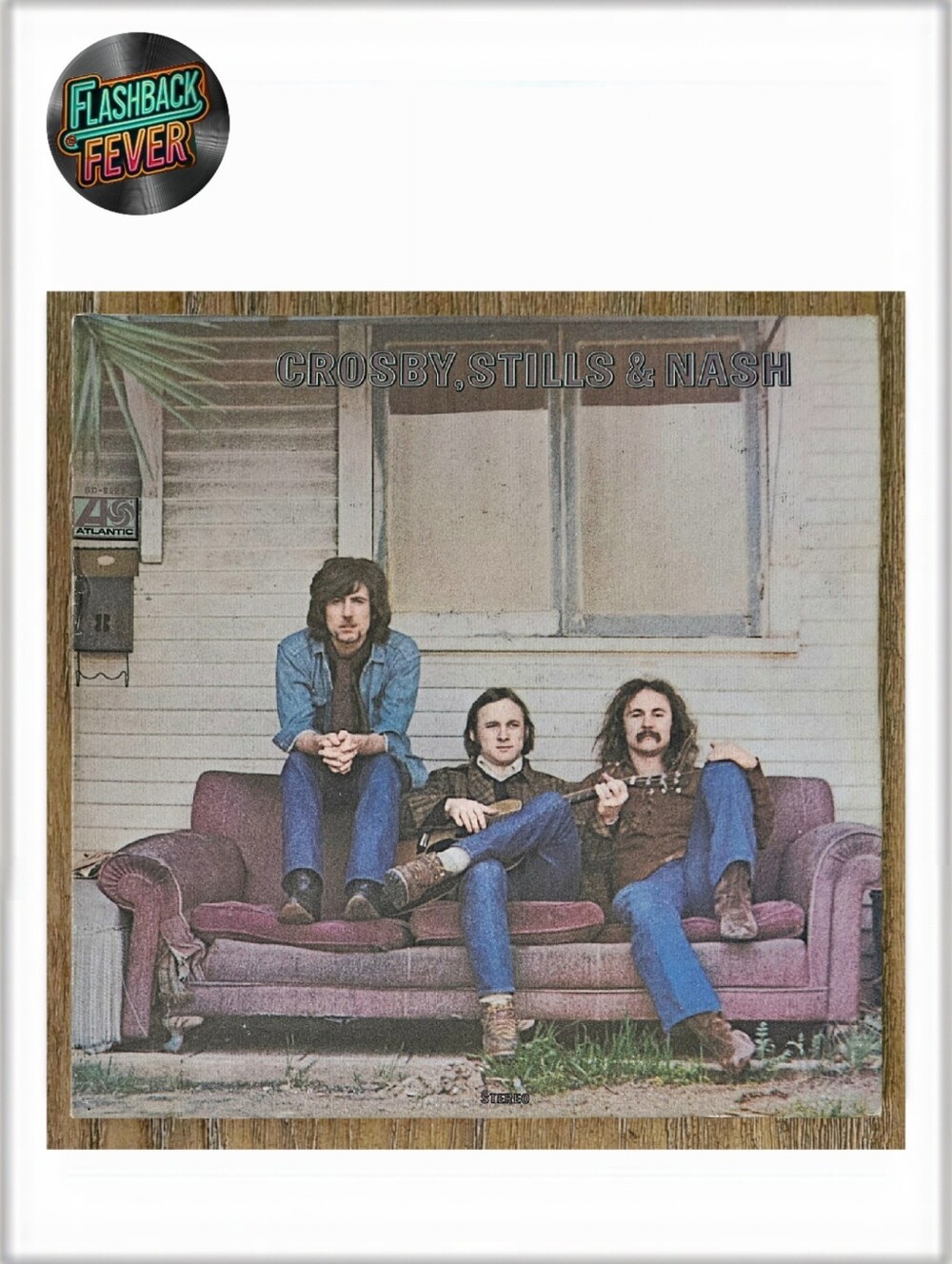CROSBY, STILLS & NASH•May 29, 1969 US (#SD-8229) Terre Haute, 1st Press